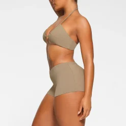 SIGNATURE SWIM HALTER BIKINI TOP |-Skims Online