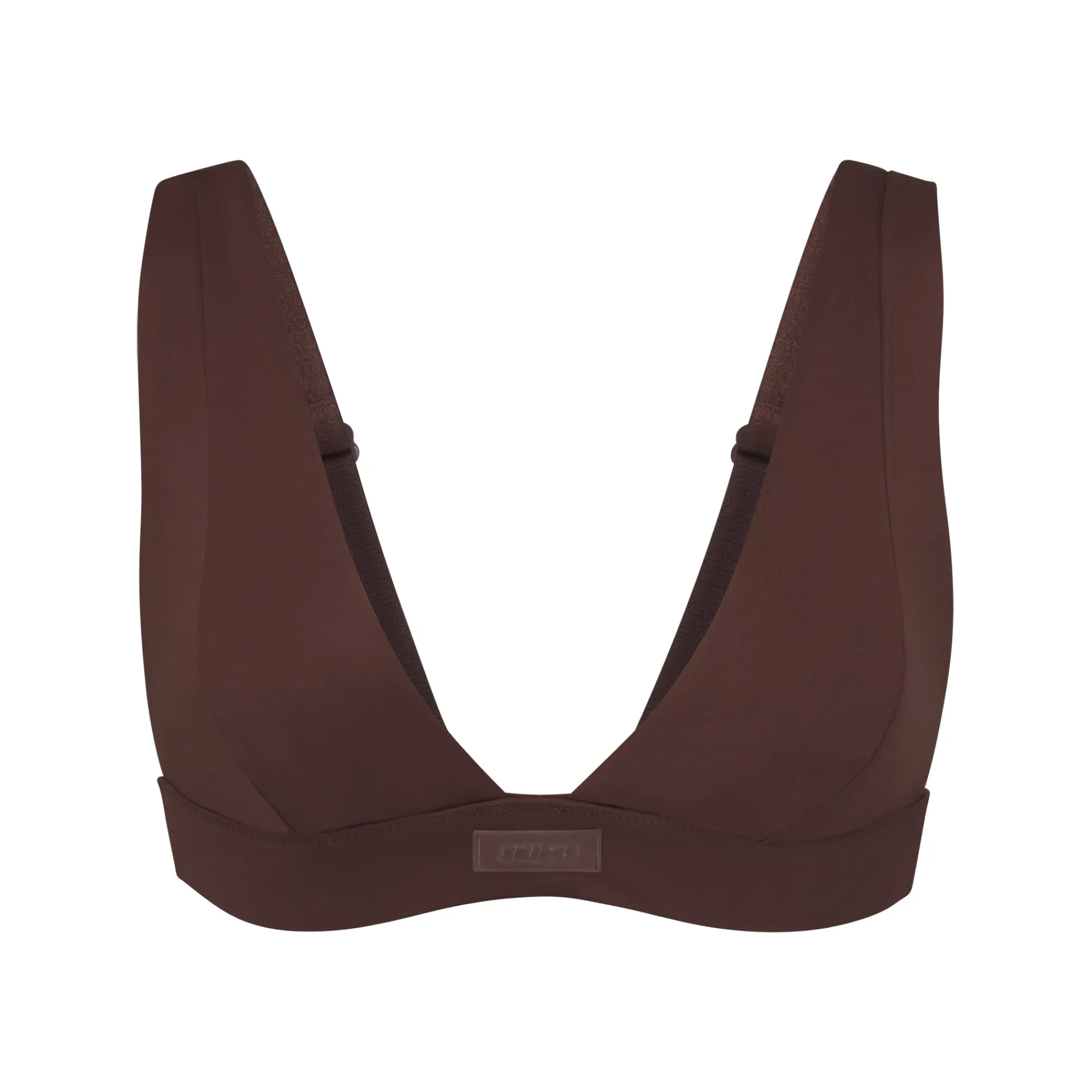 SIGNATURE SWIM PLUNGE BIKINI TOP |-Skims Outlet