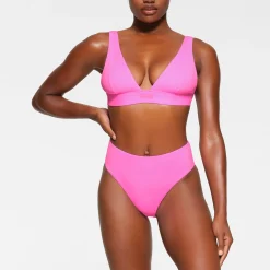 SIGNATURE SWIM PLUNGE BIKINI TOP |-Skims Sale