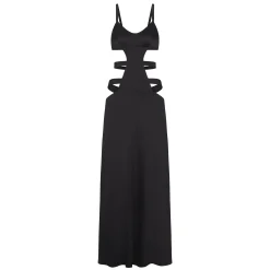 SILK STRAPPY LONG SLIP DRESS |-Skims Discount