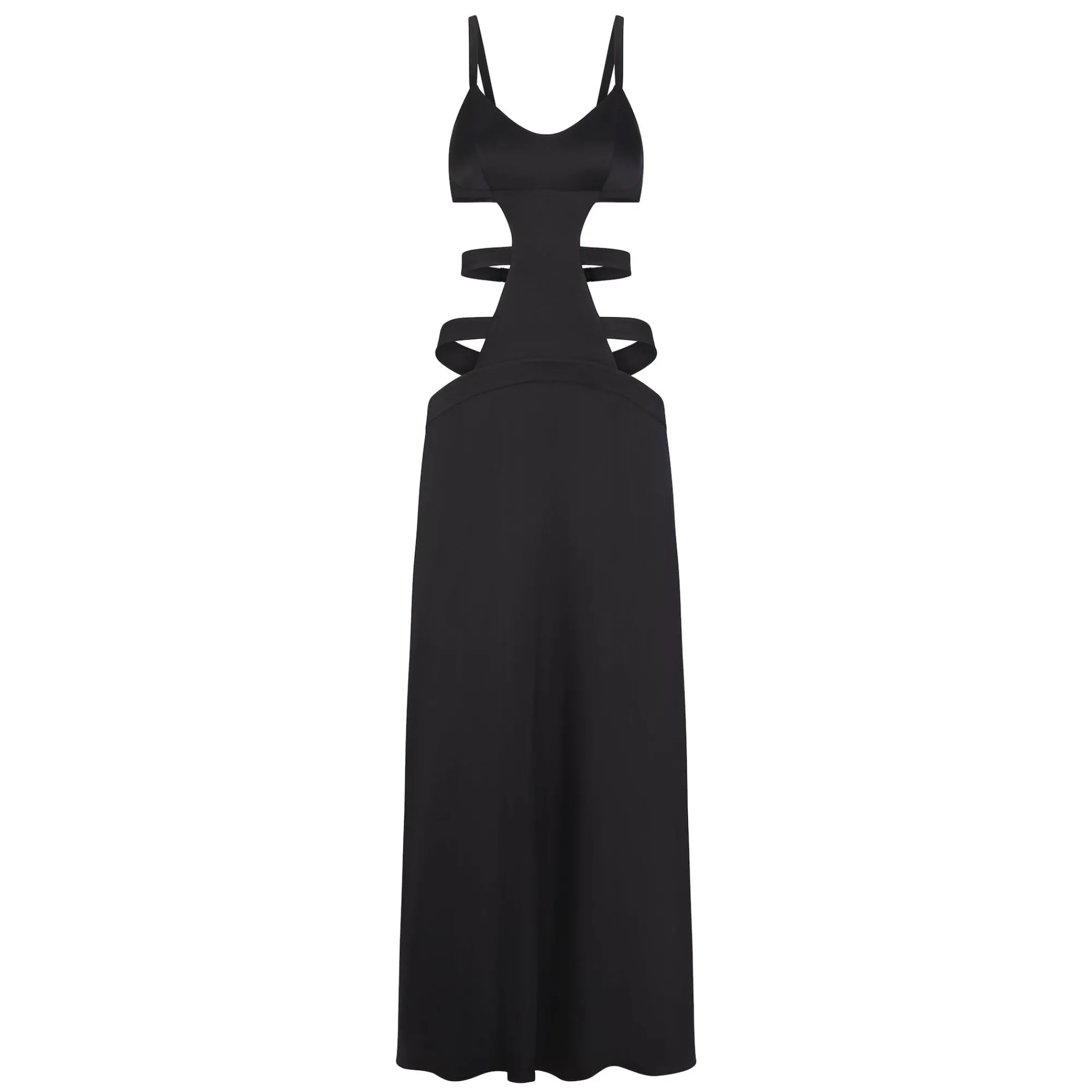 SILK STRAPPY LONG SLIP DRESS |-Skims Discount