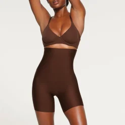 BODY HIGH-WAISTED MID THIGH SHORT |-Skims Online