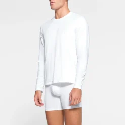 COTTON MENS LONG SLEEVE T-SHIRT |-Skims Outlet