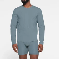 COTTON MENS LONG SLEEVE T-SHIRT |-Skims Outlet