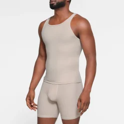 COTTON MENS TANK PACK | STONE MULTI-Skims Sale
