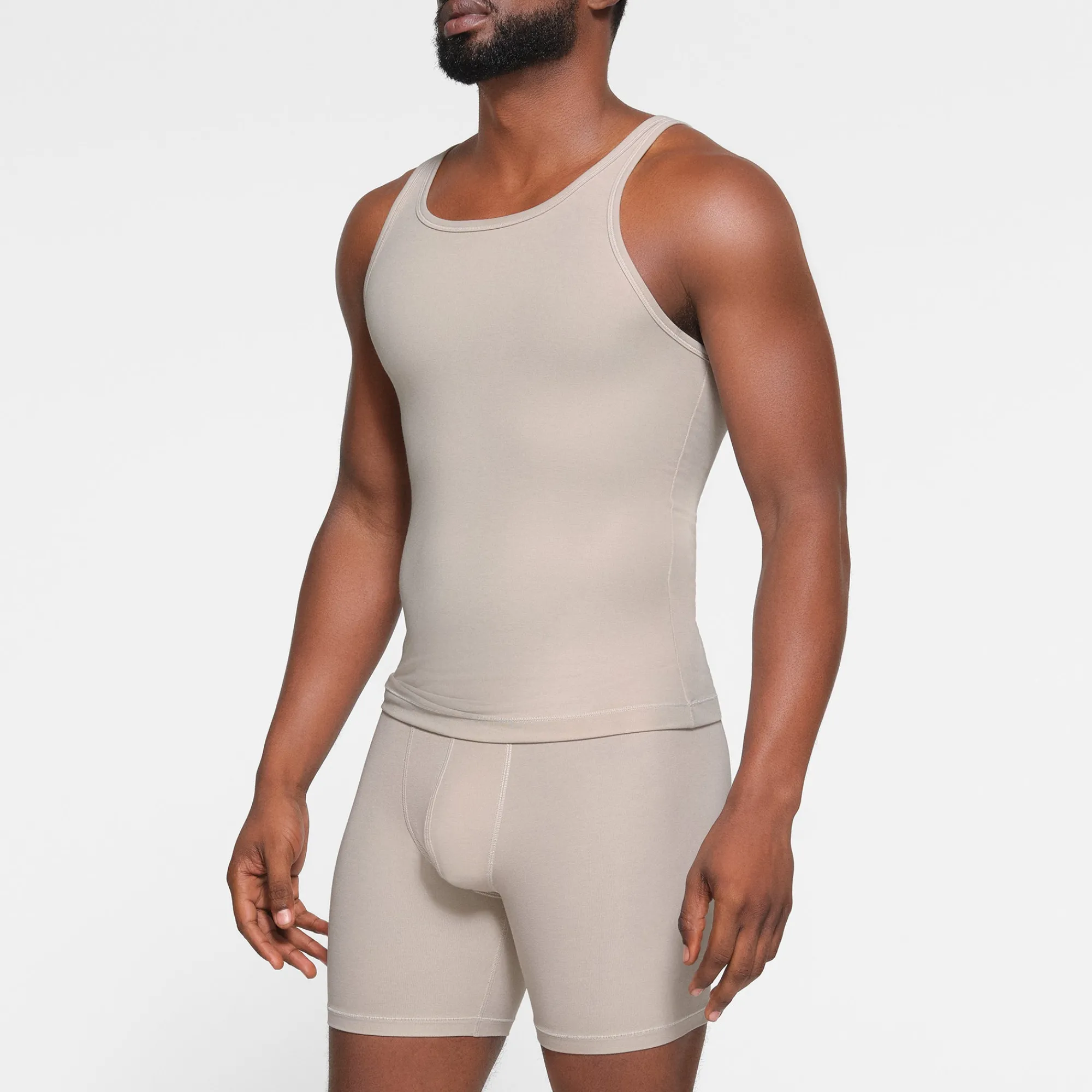 COTTON MENS TANK PACK | STONE MULTI-Skims Sale