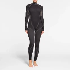 FIRST LAYERS ZIP FRONT CATSUIT |-Skims New