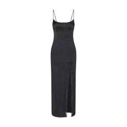 JACQUARD LACE LONG DRESS |-Skims Hot