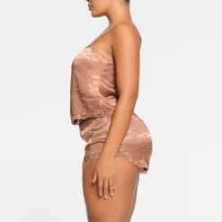 JACQUARD LACE SHORT |-Skims Online