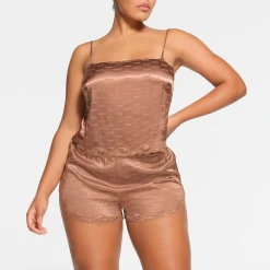 JACQUARD LACE SHORT |-Skims Online