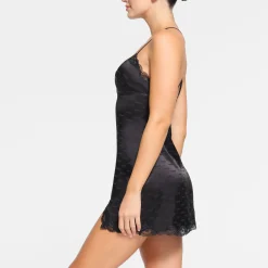 JACQUARD LACE SLIP DRESS |-Skims New