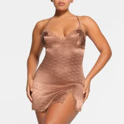 JACQUARD LACE SLIP DRESS |-Skims Best