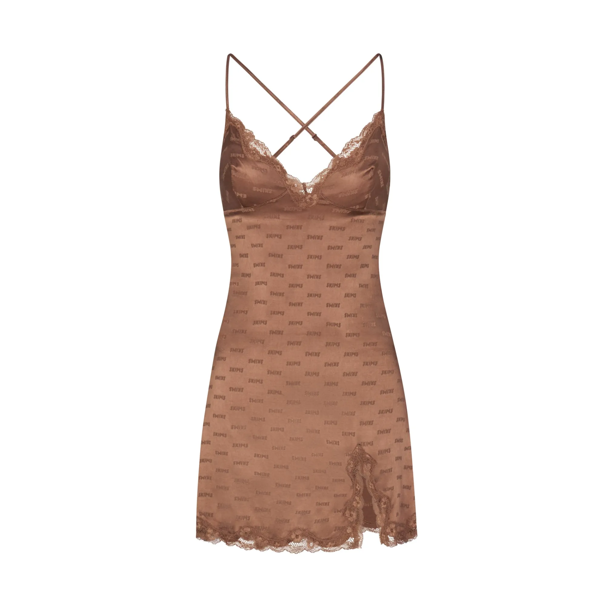 JACQUARD LACE SLIP DRESS |-Skims Best