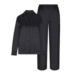 JACQUARD LONG SLEEVE BUTTON UP SLEEP SET |-Skims Sale