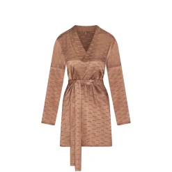 JACQUARD SHORT ROBE |-Skims New