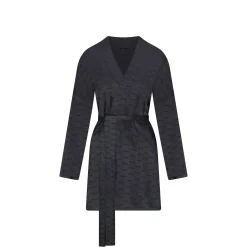JACQUARD SHORT ROBE |-Skims New