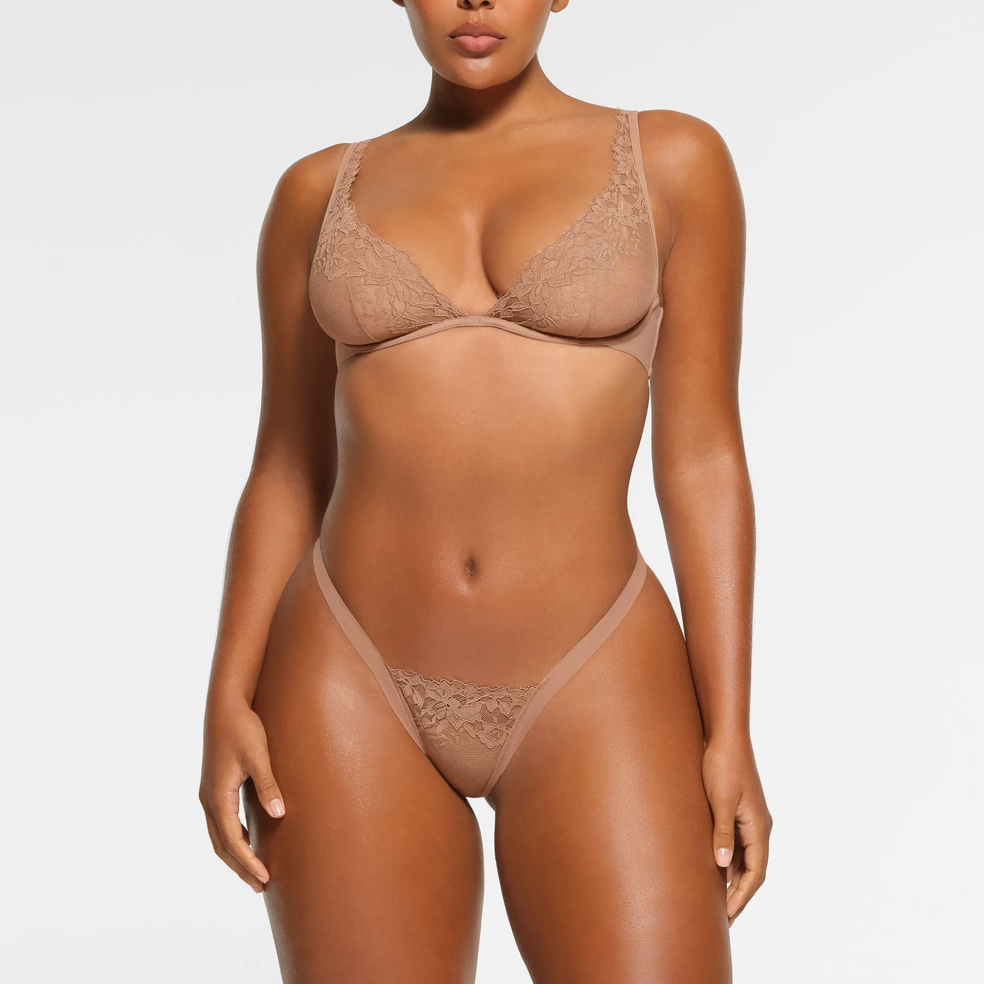 LACE BUTTERFLY THONG |-Skims Fashion