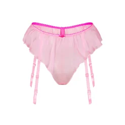 ROMANCE GARTER BIKINI | BUBBLE GUM-Skims Hot