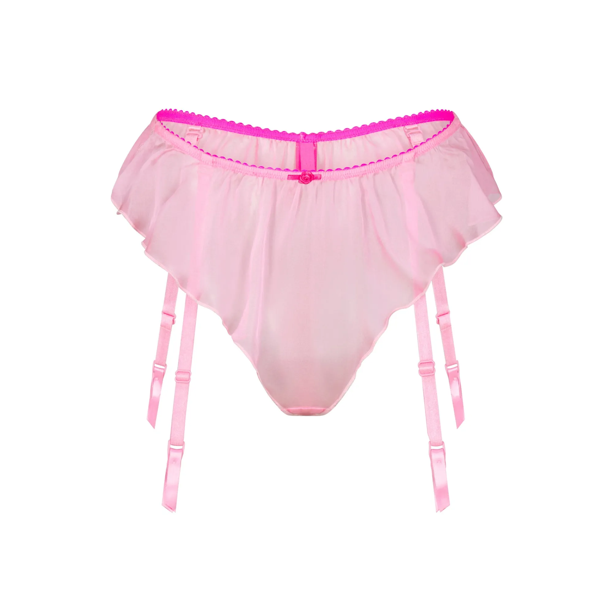 ROMANCE GARTER BIKINI | BUBBLE GUM-Skims Hot