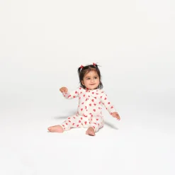 SLEEP BABY ONESIE | RUBY AND MARBLE HEART-Skims Online