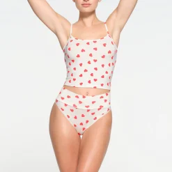 SLEEP BRIEF | RUBY AND MARBLE HEART-Skims Discount