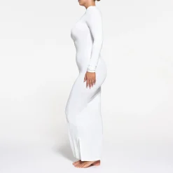 SLEEP HENLEY LONG DRESS |-Skims Clearance