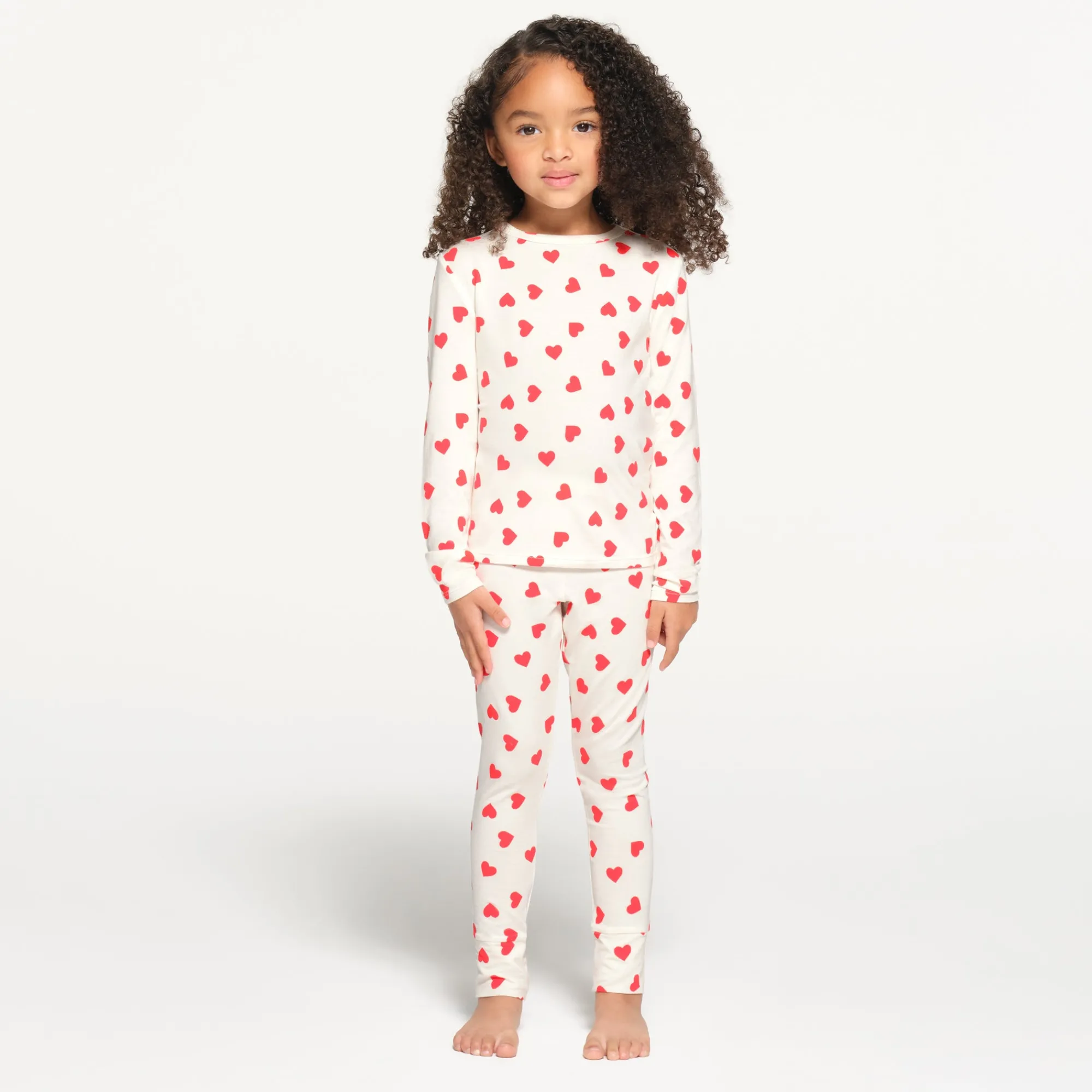 SLEEP KIDS SLEEP SET | RUBY AND MARBLE HEART-Skims Outlet