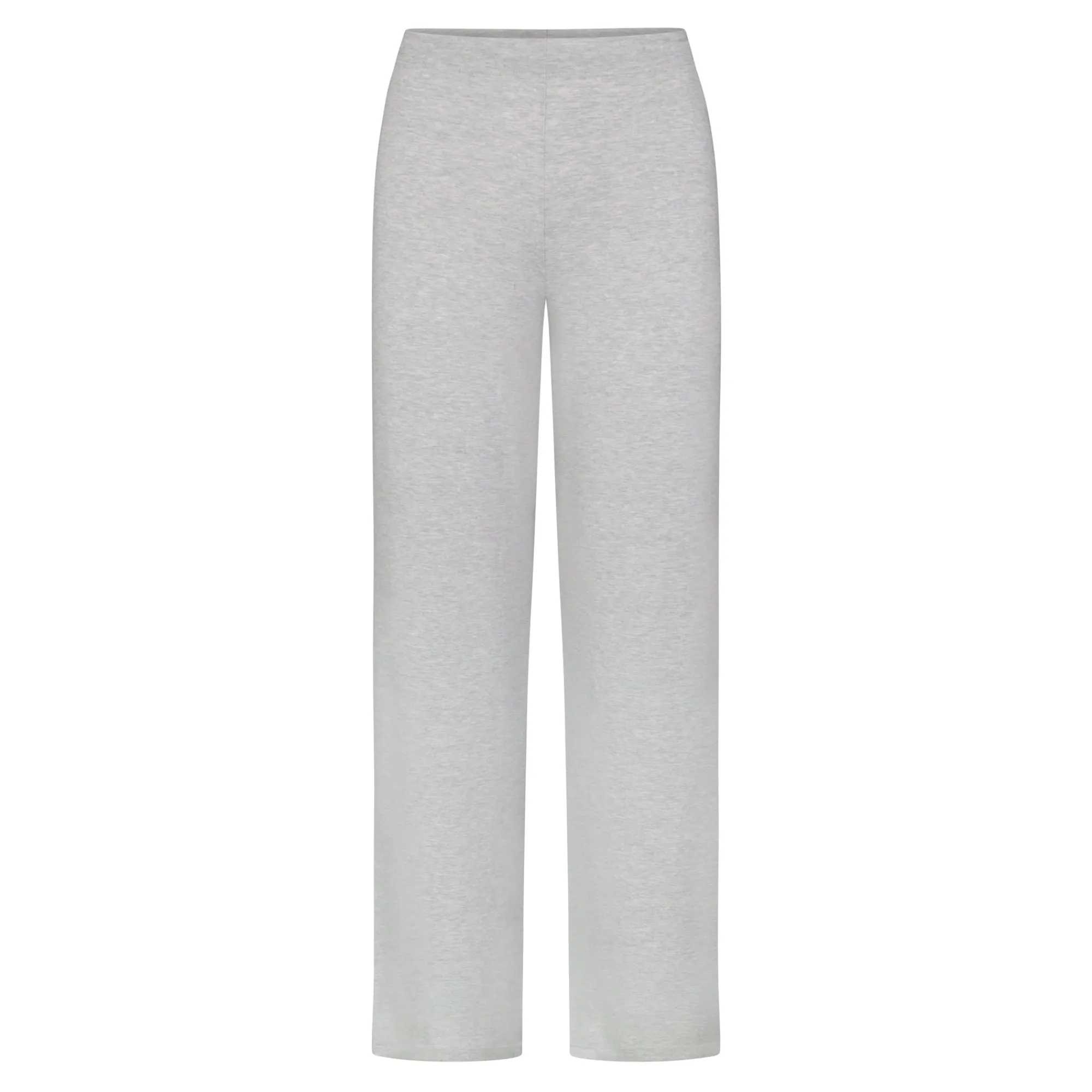 SLEEP STRAIGHT LEG PANT | LIGHT HEATHER GREY-Skims New