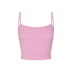 SLEEP STRAIGHT NECK CROPPED CAMI | BUBBLE GUM-Skims Sale