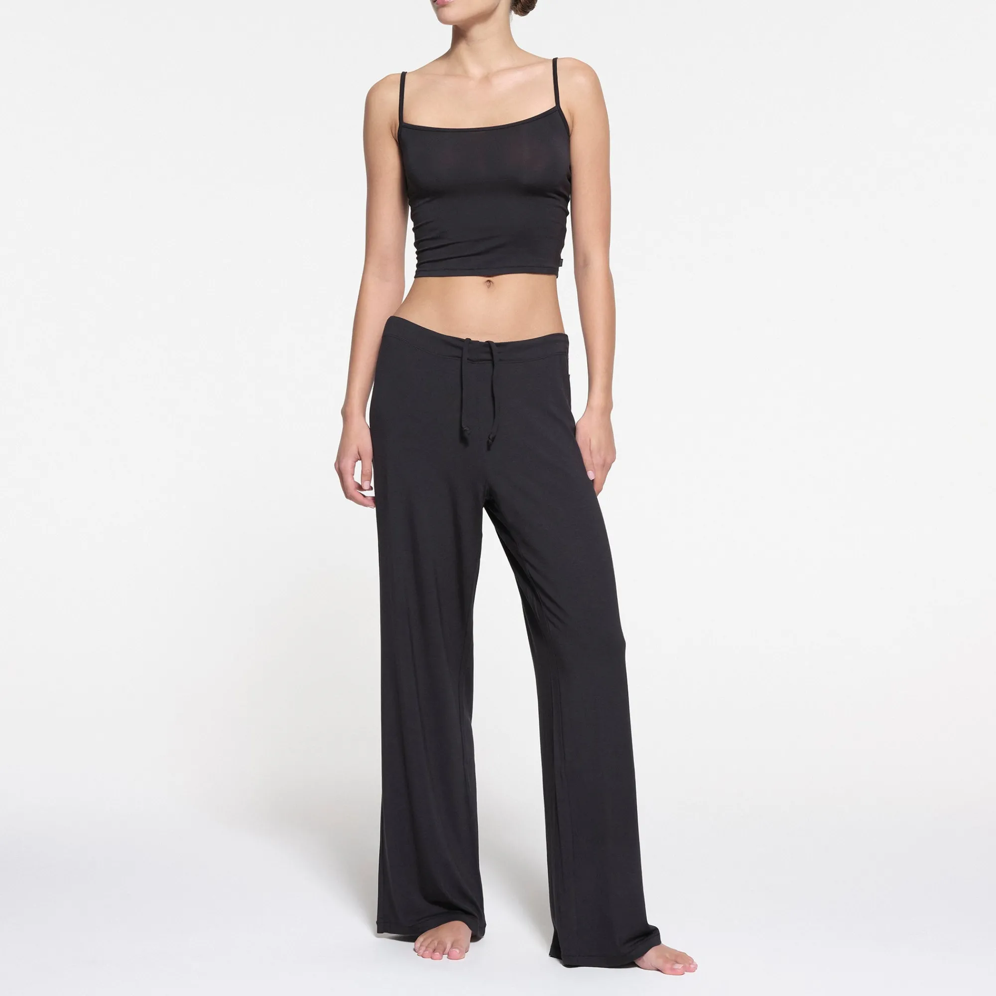 SLEEP STRAIGHT NECK CROPPED CAMI |-Skims Fashion