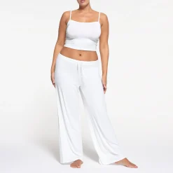 SLEEP STRAIGHT NECK CROPPED CAMI |-Skims Best