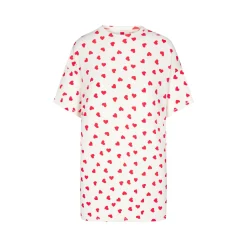 SLEEP T-SHIRT MINI DRESS | RUBY AND MARBLE HEART-Skims Hot