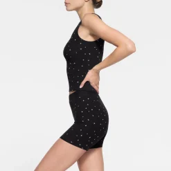 SOFT LOUNGE BOXER | ONYX SPARKLE PRINT-Skims Discount