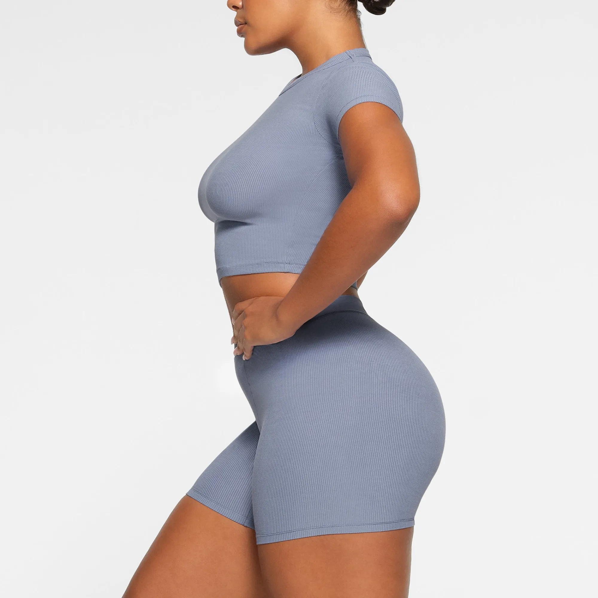 SOFT LOUNGE CROPPED T-SHIRT |-Skims Discount