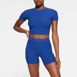 SOFT LOUNGE CROPPED T-SHIRT |-Skims New