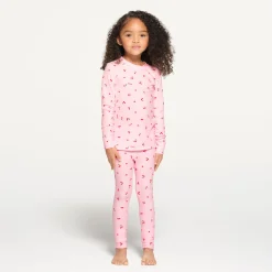 SOFT LOUNGE KIDS SLEEP SET | CHERRY BLOSSOM PRINT-Skims Fashion