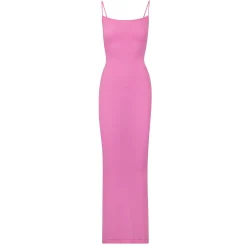 SOFT LOUNGE LONG SLIP DRESS | BUBBLE GUM-Skims Best