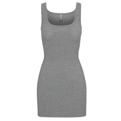 SOFT LOUNGE MINI DRESS | HEATHER GREY-Skims Sale