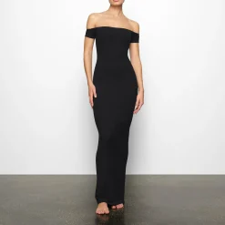 SOFT LOUNGE OFF THE SHOULDER DRESS |-Skims Clearance