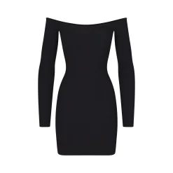 SOFT LOUNGE OFF THE SHOULDER MINI DRESS |-Skims Online