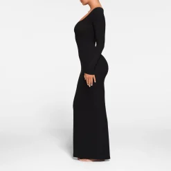 SOFT LOUNGE PETITE LONG SLEEVE DRESS |-Skims Outlet