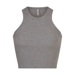 SOFT LOUNGE RACER TANK | HEATHER GREY-Skims Outlet