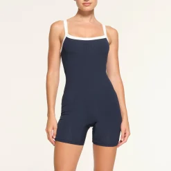 SOFT LOUNGE RINGER SCOOP ONESIE |-Skims Hot