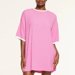 SOFT LOUNGE RINGER T-SHIRT MINI DRESS |-Skims Hot