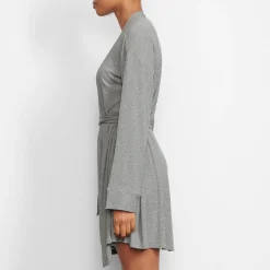 SOFT LOUNGE ROBE | HEATHER GREY-Skims Hot