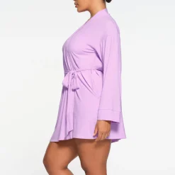 SOFT LOUNGE ROBE | SUGAR PLUM-Skims New