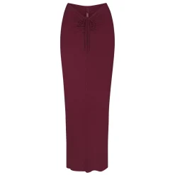 SOFT LOUNGE RUCHED LONG SKIRT |-Skims Outlet