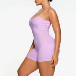 SOFT LOUNGE SCOOP ONESIE | SUGAR PLUM-Skims Hot