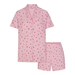 SOFT LOUNGE SHORT SLEEP SET | CHERRY BLOSSOM PRINT-Skims Online