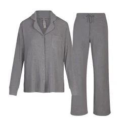 SOFT LOUNGE SLEEP SET | HEATHER GREY-Skims New